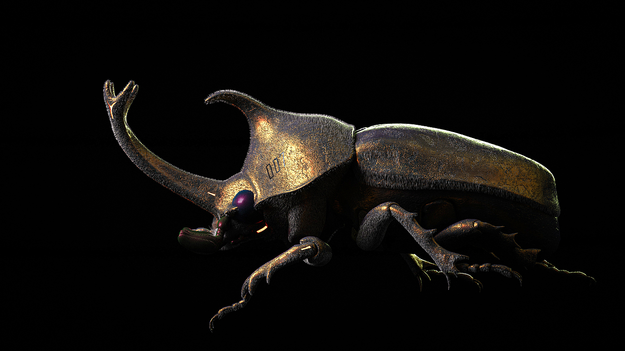 金色代号007甲虫