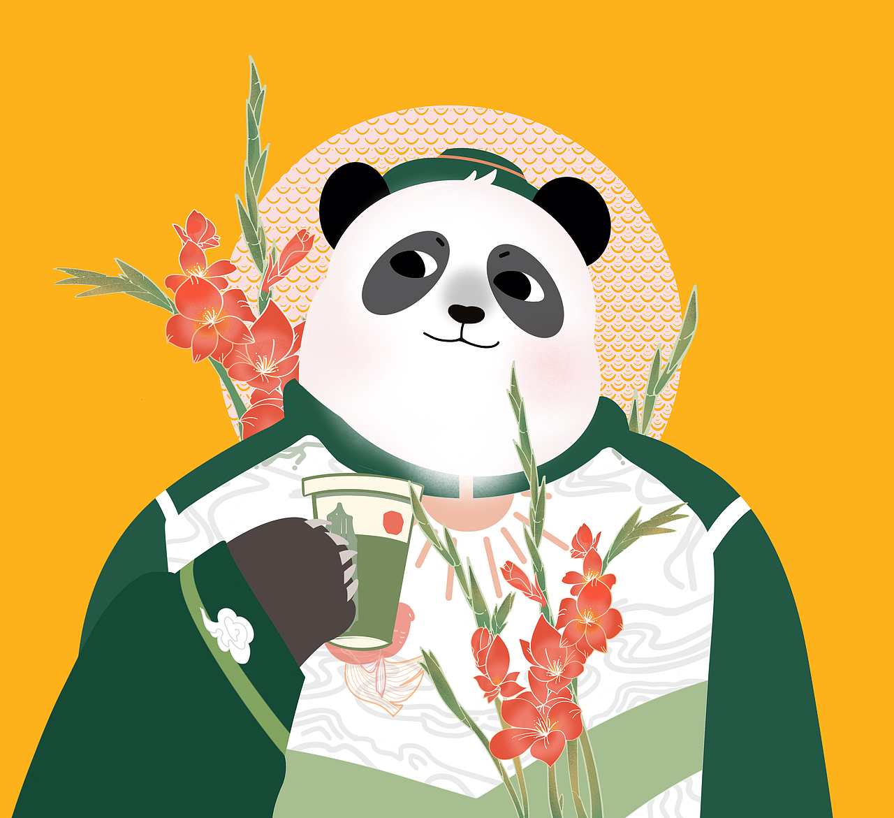 【大熊猫与小伙伴们】cool cool的世界（图ZMzUyMzM0NTM2） - 商业插画 - 站酷设计师LIIIIING原创素材 - 站酷ZCOOL