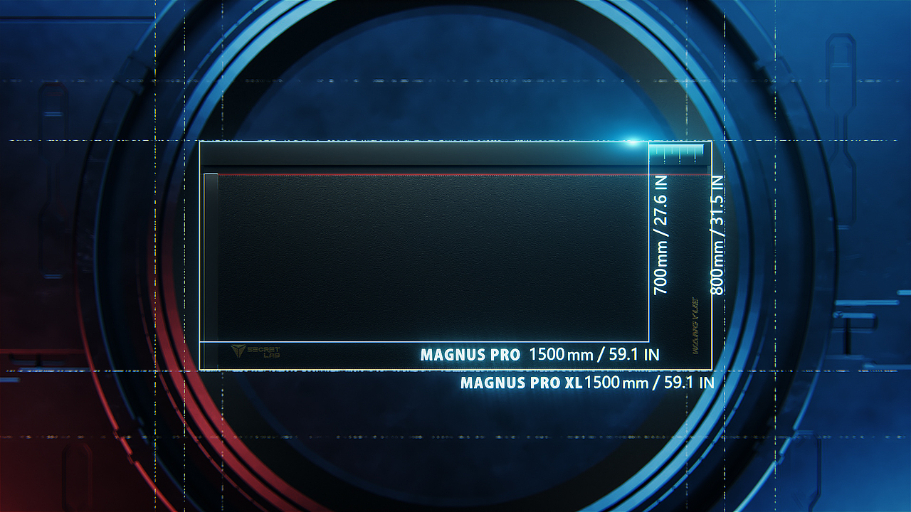 SecretLab x Magnus Pro—暗调电竞桌动画