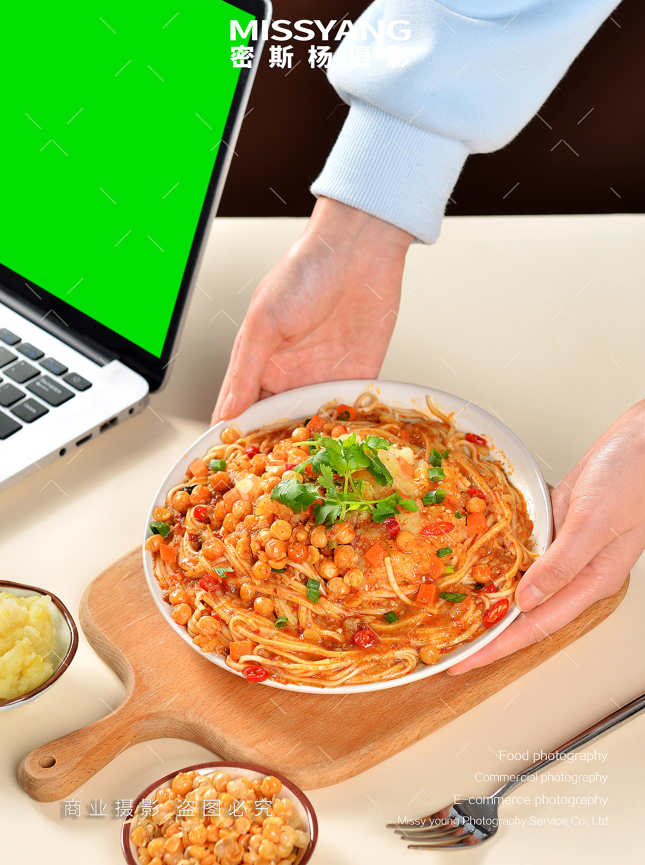 土豆泥拌面|电商美食摄影|速食面条拍摄×郑州密斯杨