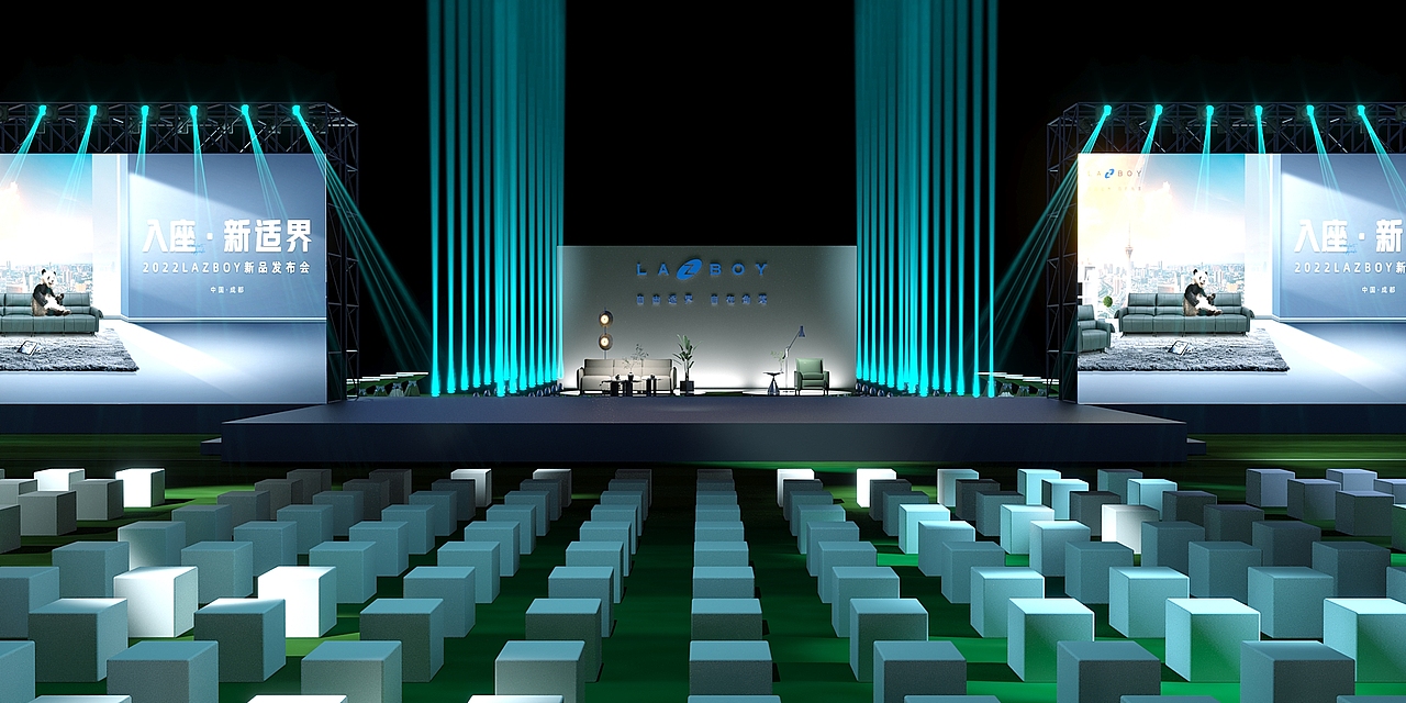 产品类发布会（室内+室外+供应商大会）（图ZMzAzNzE0NjI0） - 舞台美术 - 站酷设计师NIKO鸭原创素材 - 站酷ZCOOL