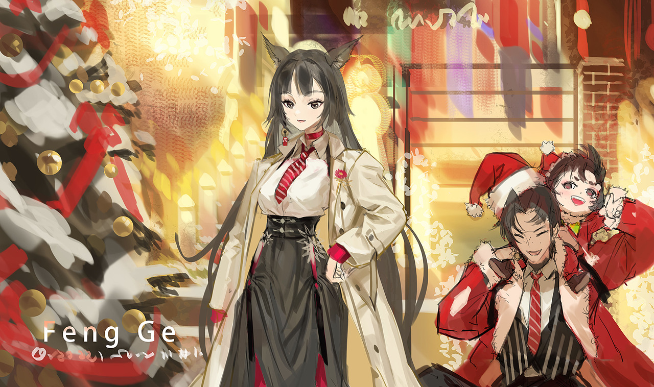 新圖圣誕預告（圖ZMzU3NzY0MjI0） - 游戲原畫 - 站酷設計師子木HF19原創(chuàng)素材 - 站酷ZCOOL