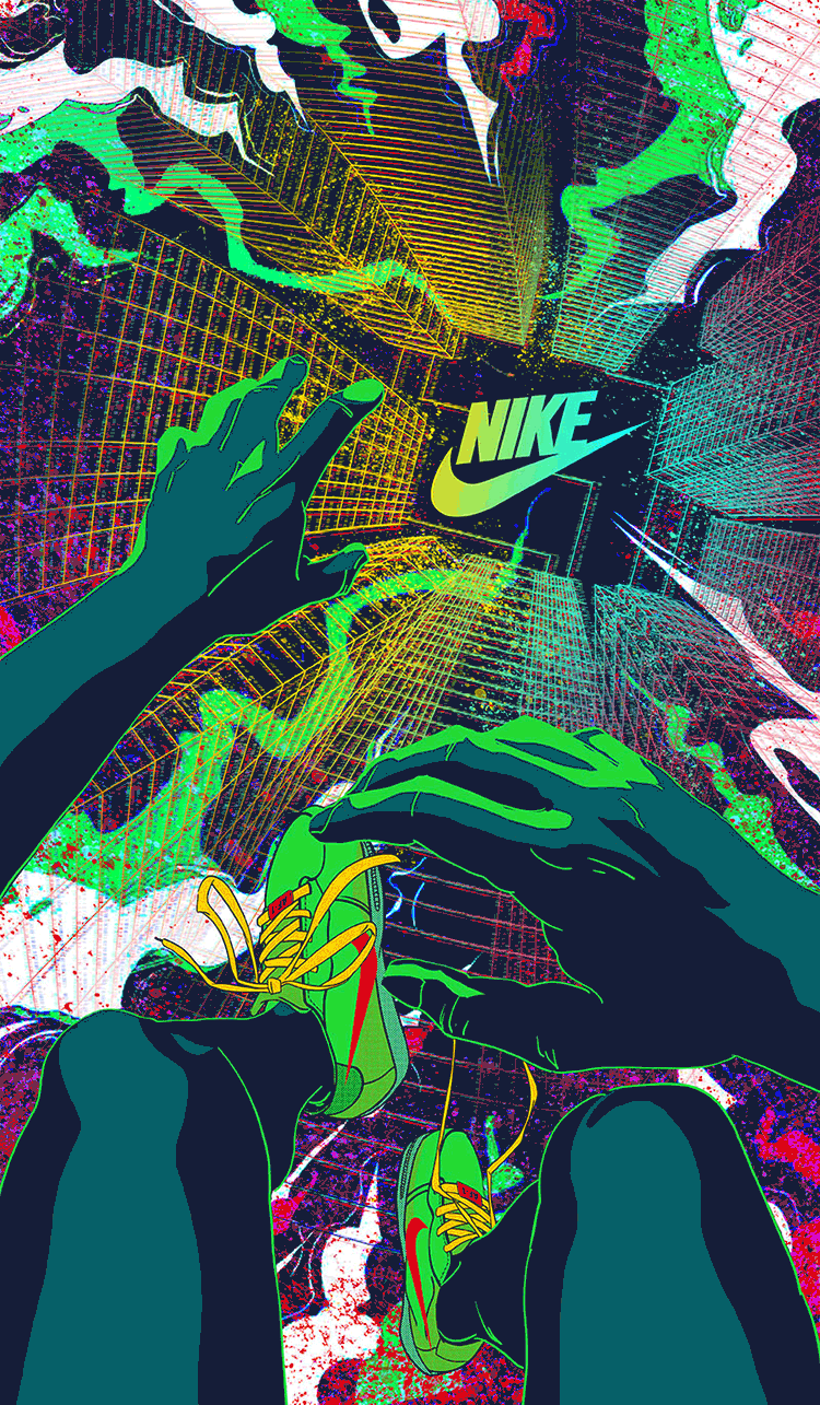 NIKE NoGravity（图ZMzM2MDc3NzM2） - 创作习作 - 站酷设计师夜猫的小鱼肝原创素材 - 站酷ZCOOL
