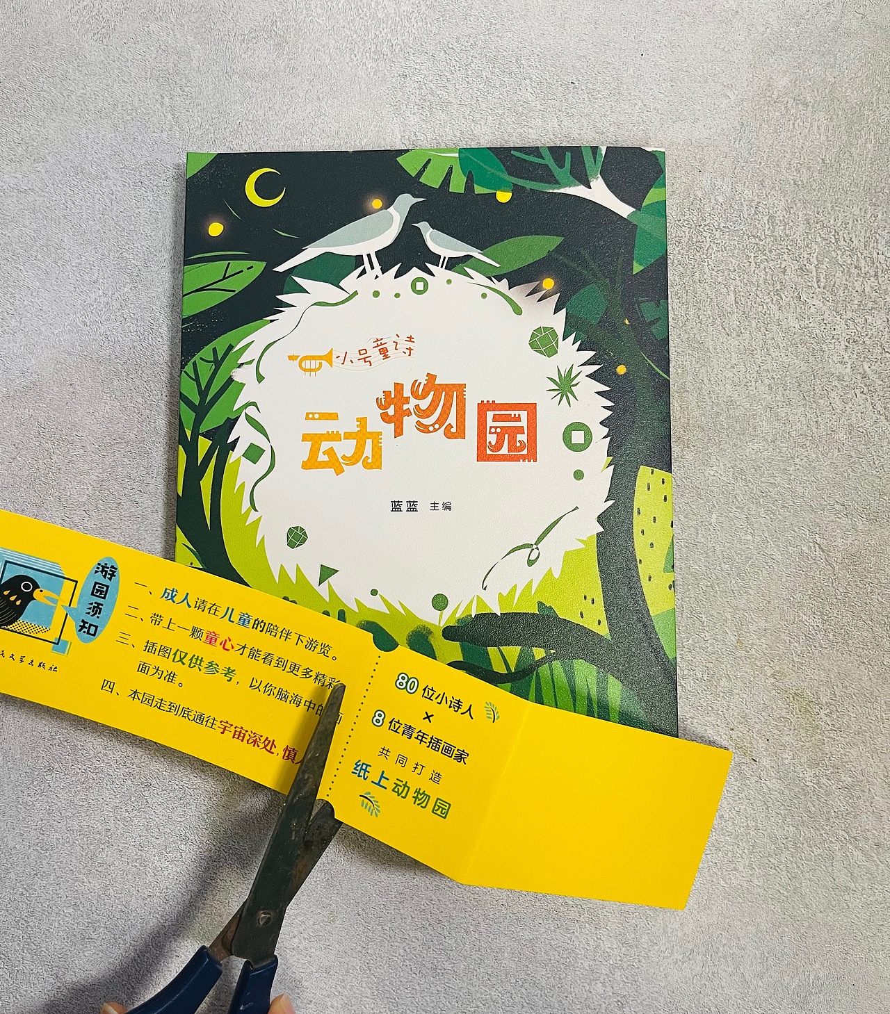 《小号童诗·动物园》插画创作