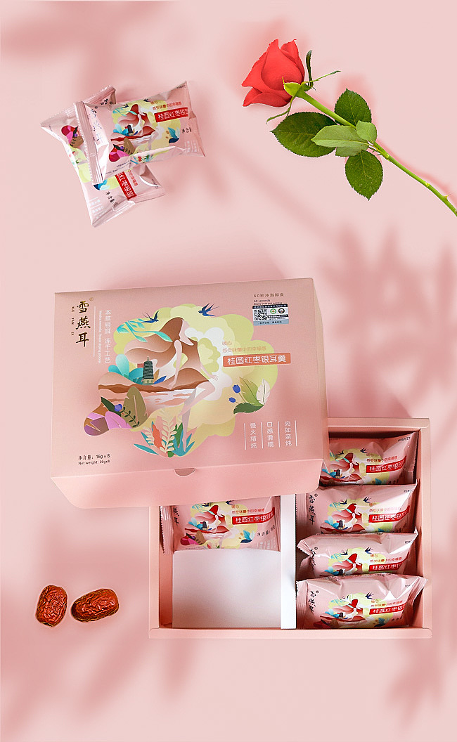 银耳冻干朋友圈海报