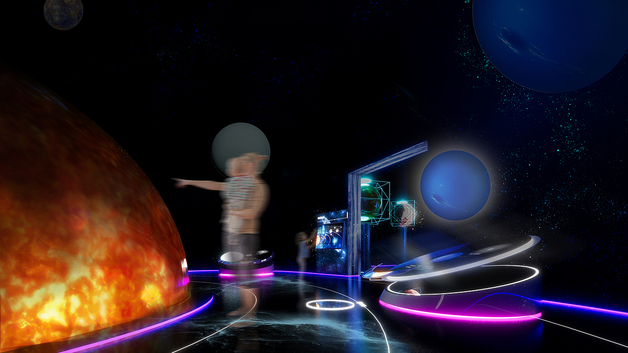 “迷你宇宙”博物馆展示设计