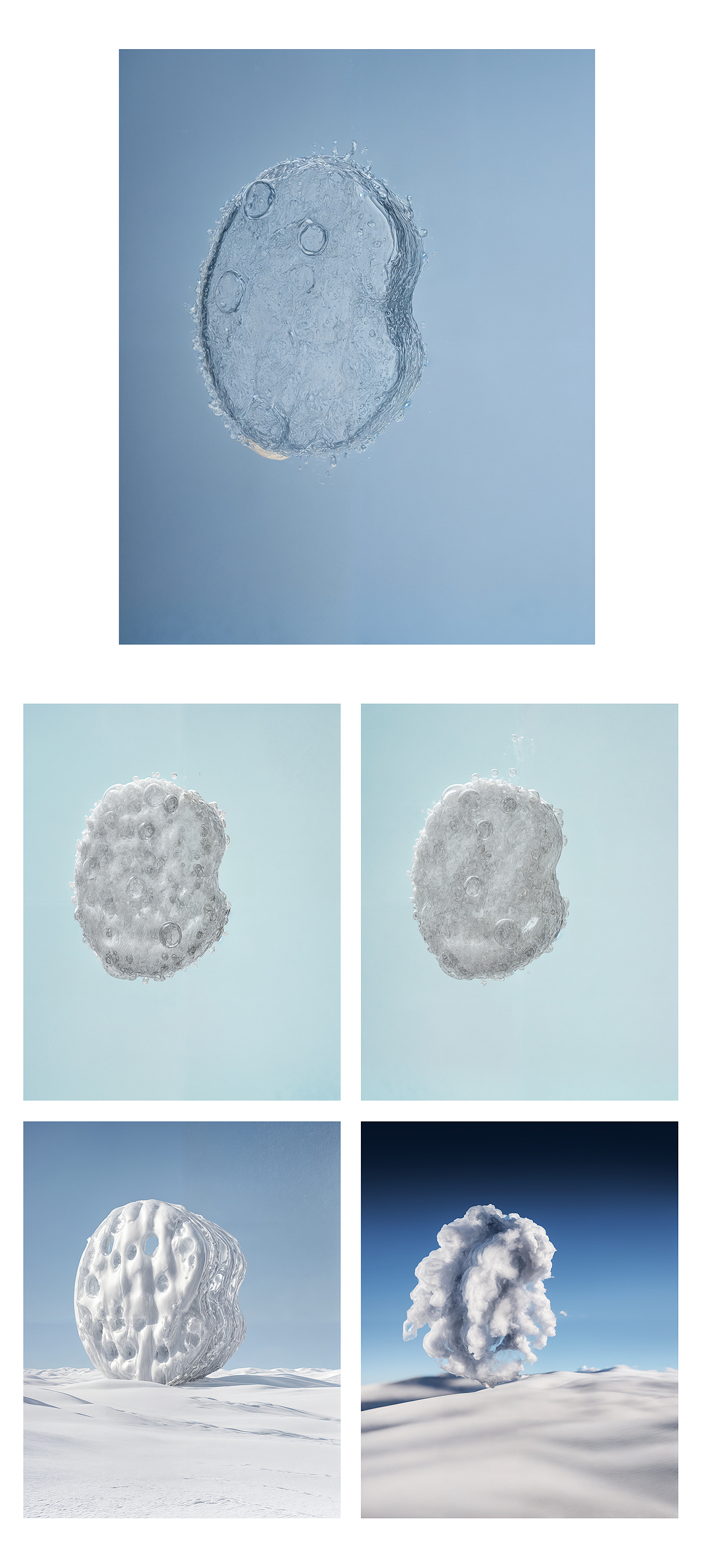 100个图形符号延展探索实验(C4D和AI的一些碰撞)