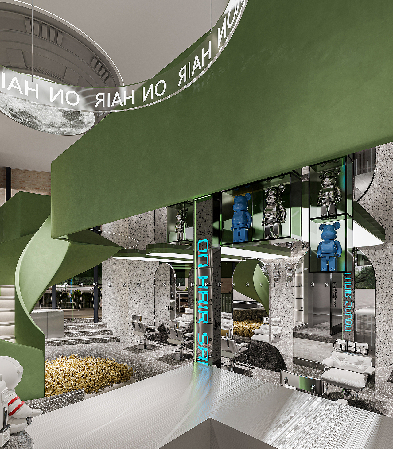 OnHair沙龙丨美发网红店丨武汉祝鹏视觉表现