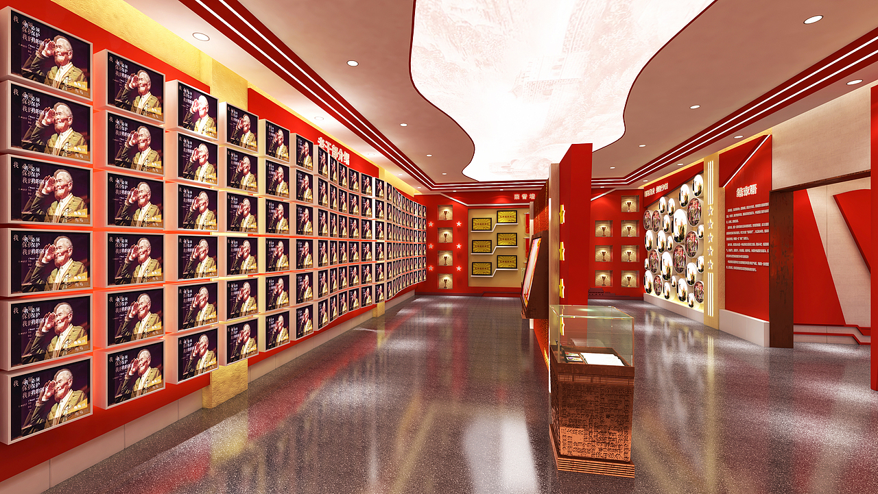 荣誉室（图ZMzIxNjMzNDA0） - 其他空间 - 站酷设计师丁点文化原创素材 - 站酷ZCOOL