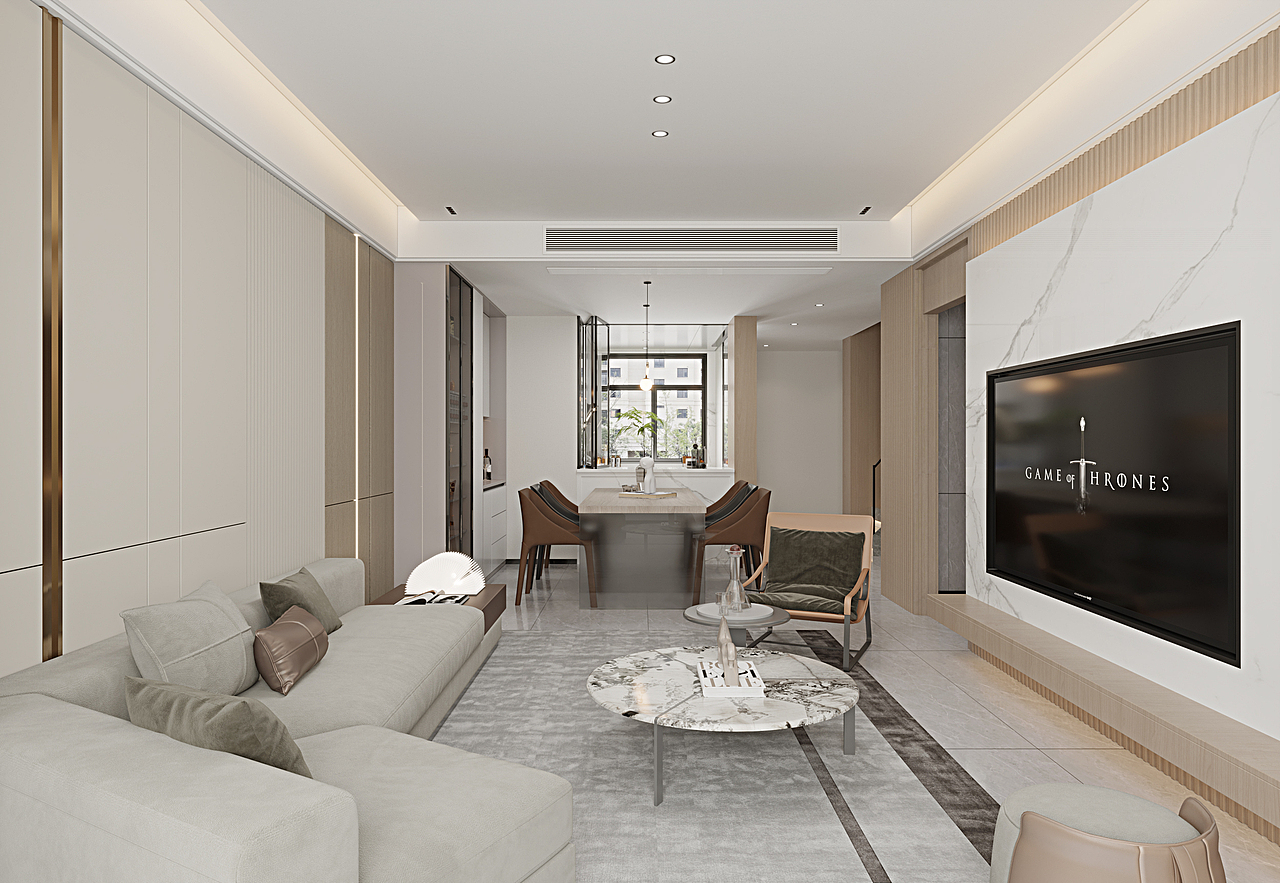 无主灯设计,空间更具层次感和格调~