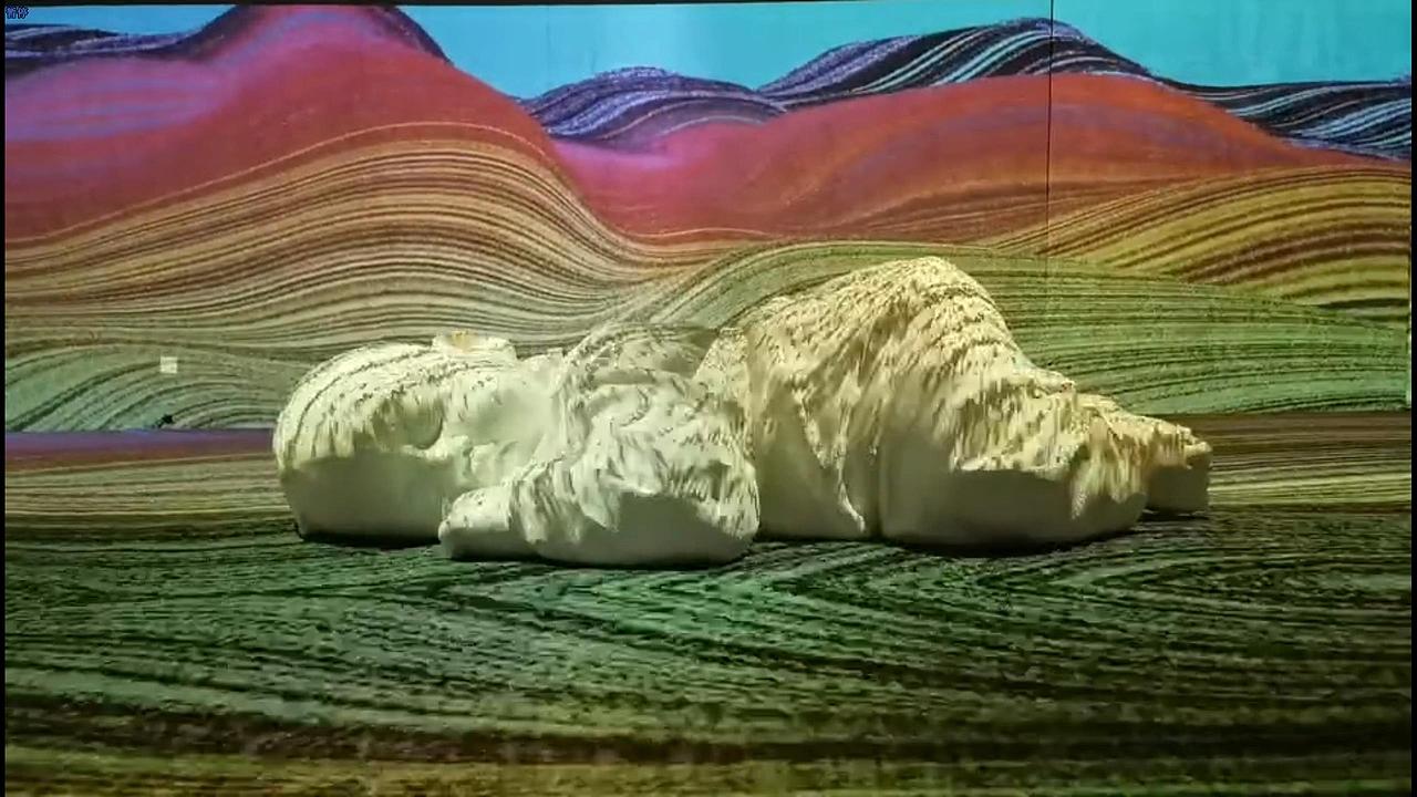 “大地之子·夢(mèng)游記”限時(shí)光影夢(mèng)境空間展（圖ZMzIxNzkyODY0） - 雕塑 - 站酷設(shè)計(jì)師夜問科技原創(chuàng)素材 - 站酷ZCOOL