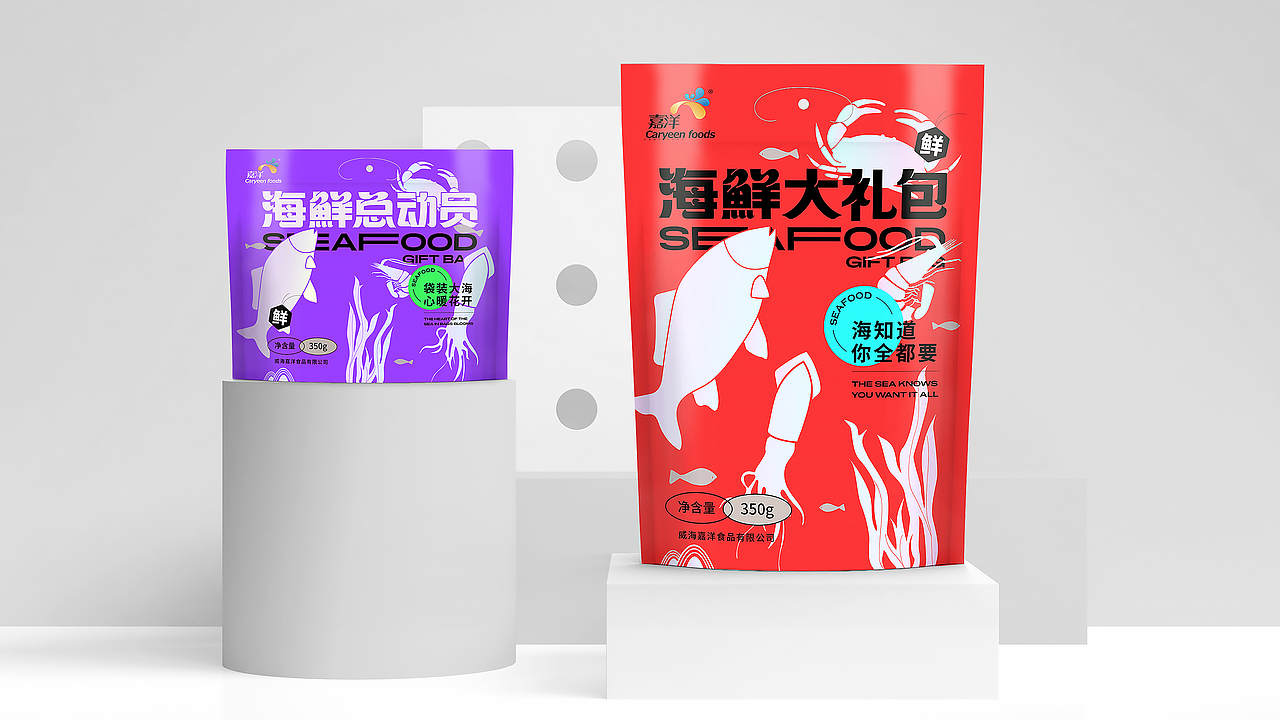 【包装案例】嘉洋食品丨海鲜零食(图ZMzE0NjQ1MzMy) - 包装 - 站酷设计师诗云品牌原创素材 - 站酷ZCOOL
