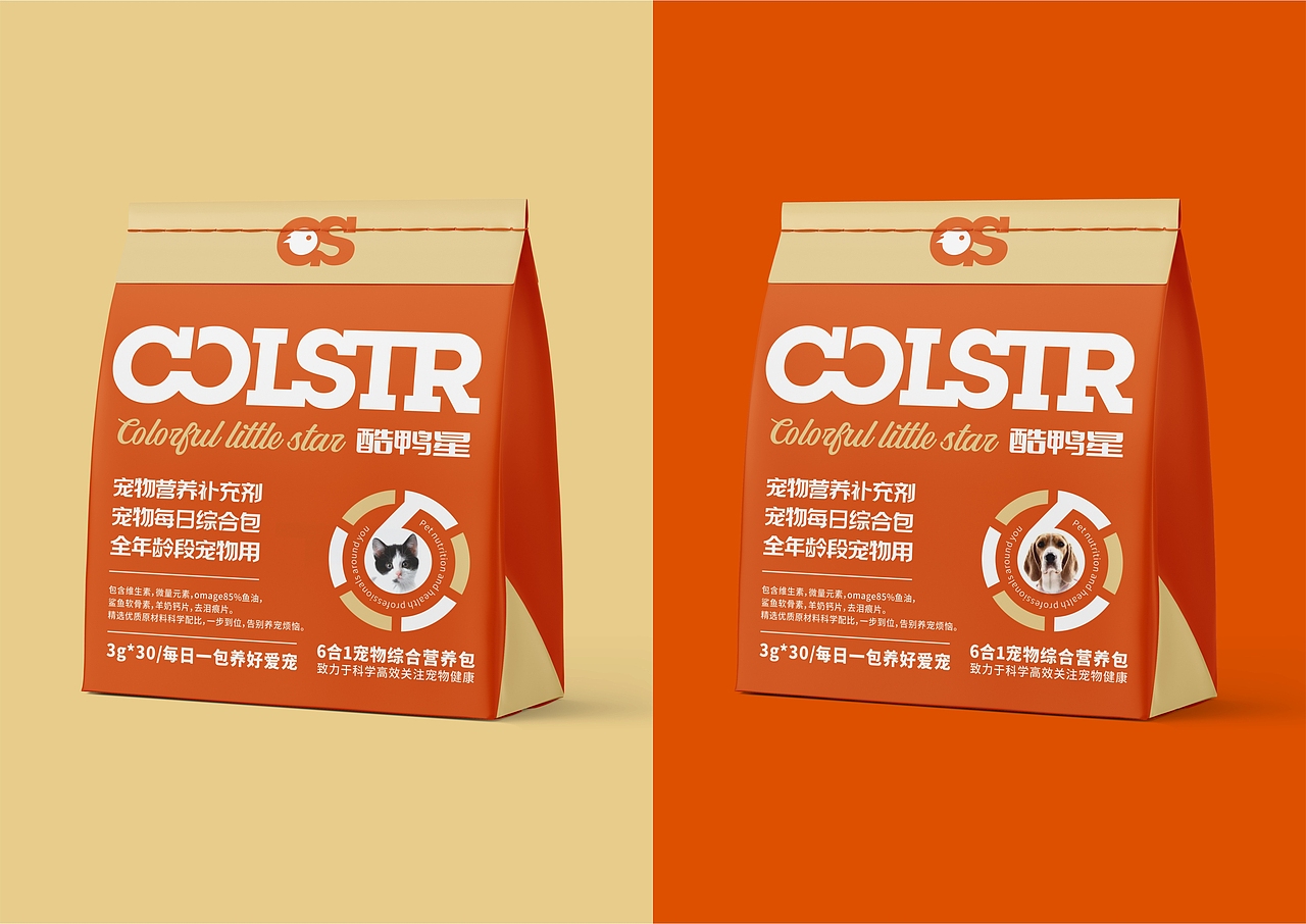 COLSTR酷鸭星宠物食品品牌全案策划定位及VIS-上海因心（图ZMzY4Mjg4MDMy） - 品牌 - 站酷设计师INHEART上海因心原创素材 - 站酷ZCOOL