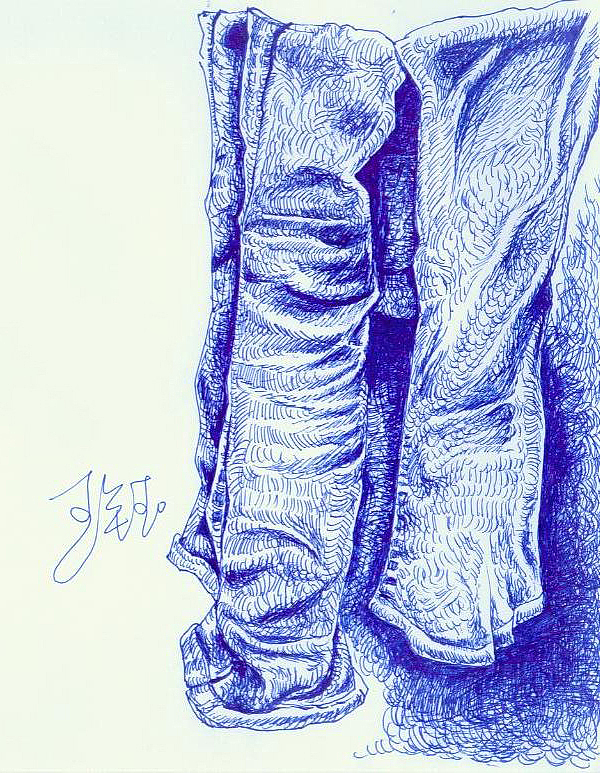 手绘（速写）（图ZMzA0MTQ3ODY0） - 艺术插画 - 站酷设计师学无止境的王钰原创素材 - 站酷ZCOOL