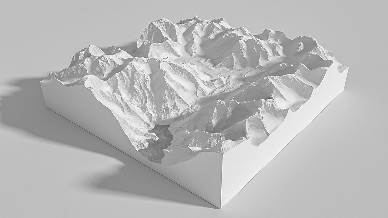 冰川侵蚀动态演示