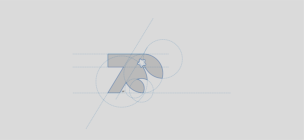 星鲨logo升级以及70周年徽标设计