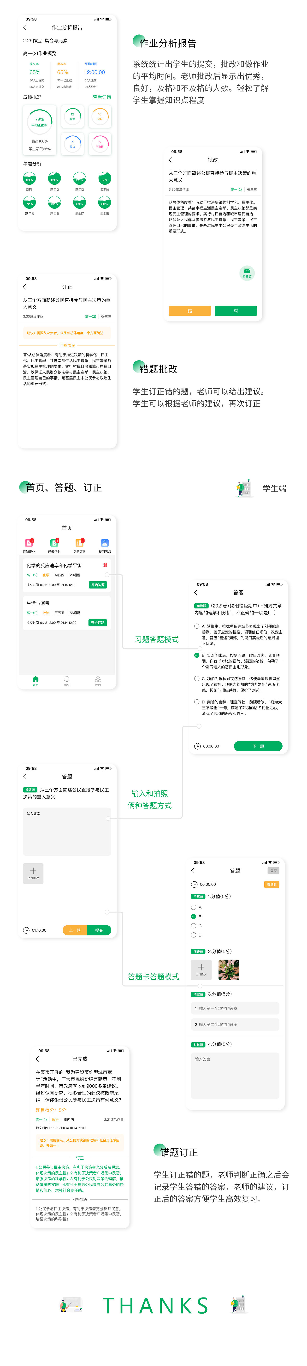 慧作业-app（图ZMzAwMTAyMzUy） - APP界面 - 站酷设计师魏竹子原创素材 - 站酷ZCOOL