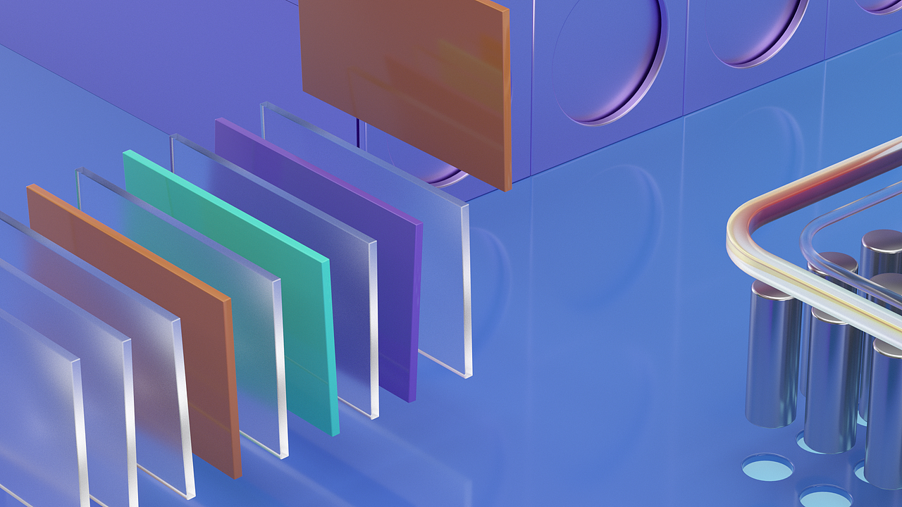 C4D动态练习——运动图形刚体动画