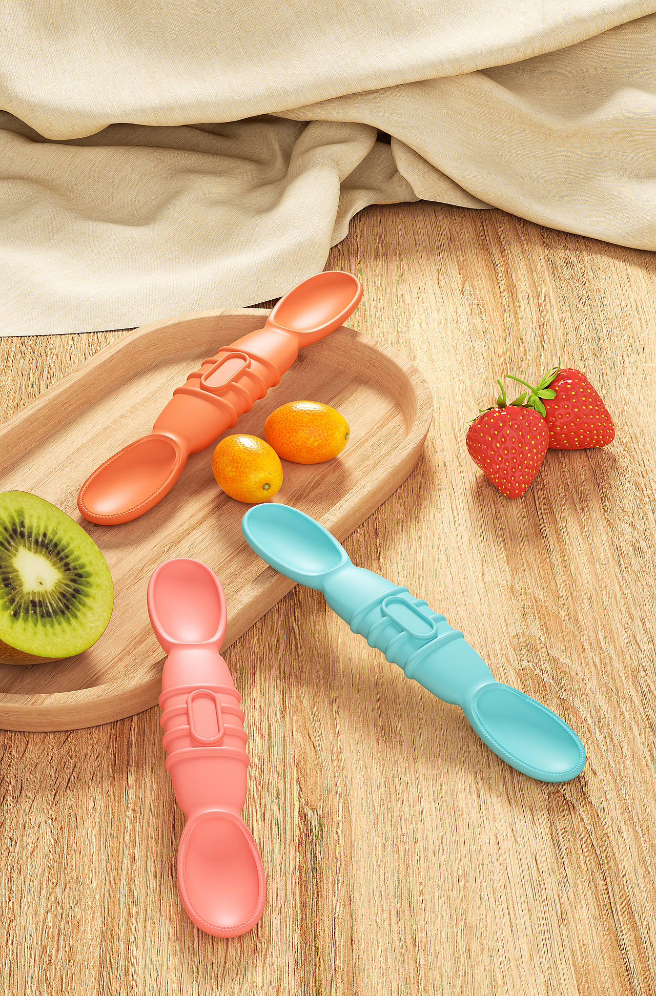 角色KV海报 母婴产品动态设计（图ZMzU2NDUyMTI4） - 产品 - 站酷设计师ZattC4D原创素材 - 站酷ZCOOL