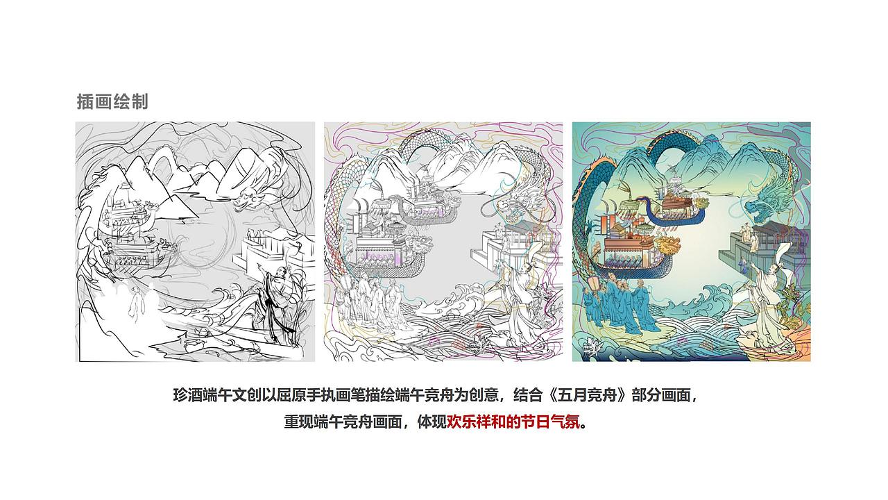 文创礼盒设计｜珍酒·珍十五 竞享端阳礼盒