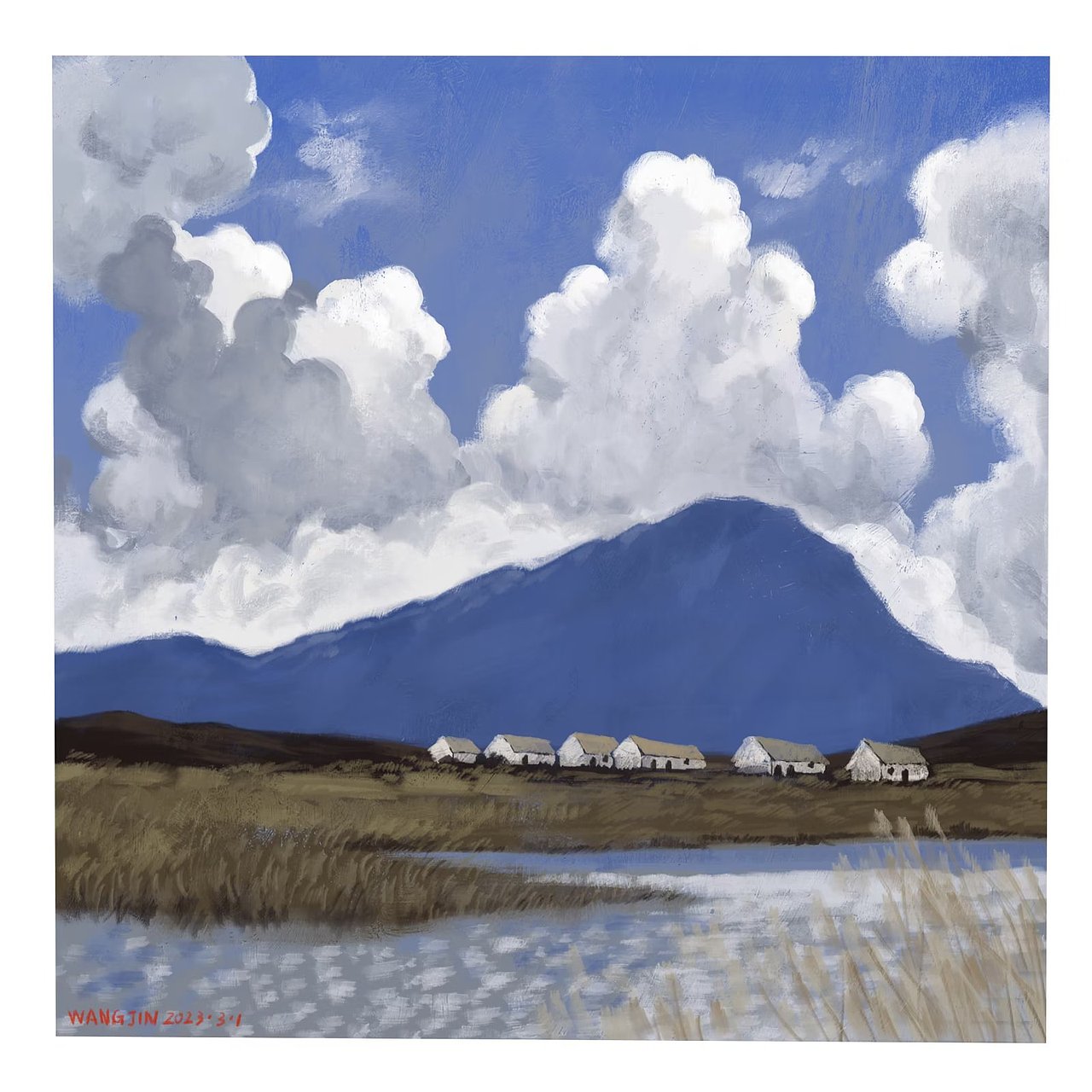 一部分风景 #procreate