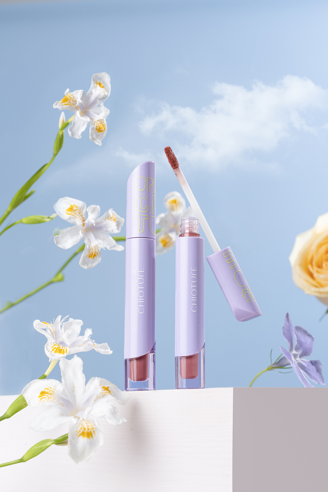 稚优泉春夏限定 野餐春趣 少女 口红眼影唇釉 美妆静物（图ZMzIzMDY0MDI4） - 产品摄影 - 站酷设计师v大梨呀原创素材 - 站酷ZCOOL