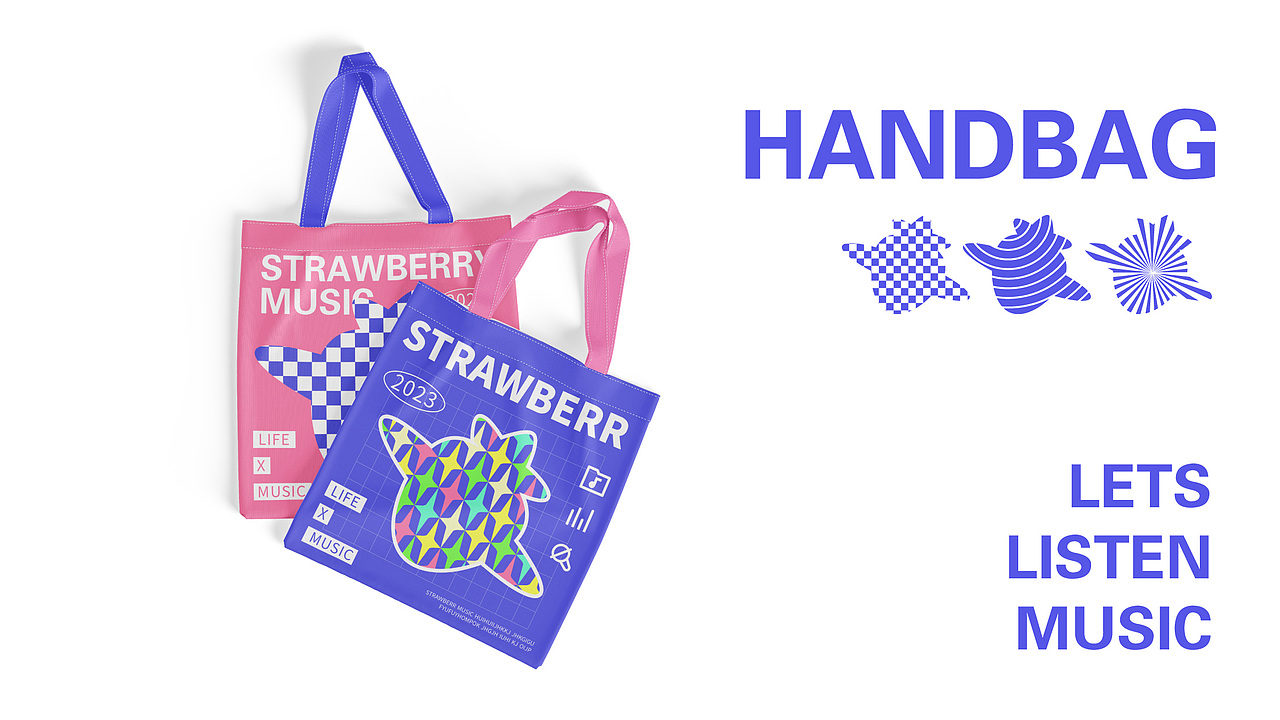 品牌设计｜草莓音乐（图ZMzYyNjYxMDc2） - 品牌 - 站酷设计师Sunny莹1007原创素材 - 站酷ZCOOL