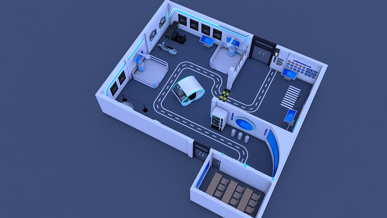 [自学练习]综合技能提升之交通安全展厅