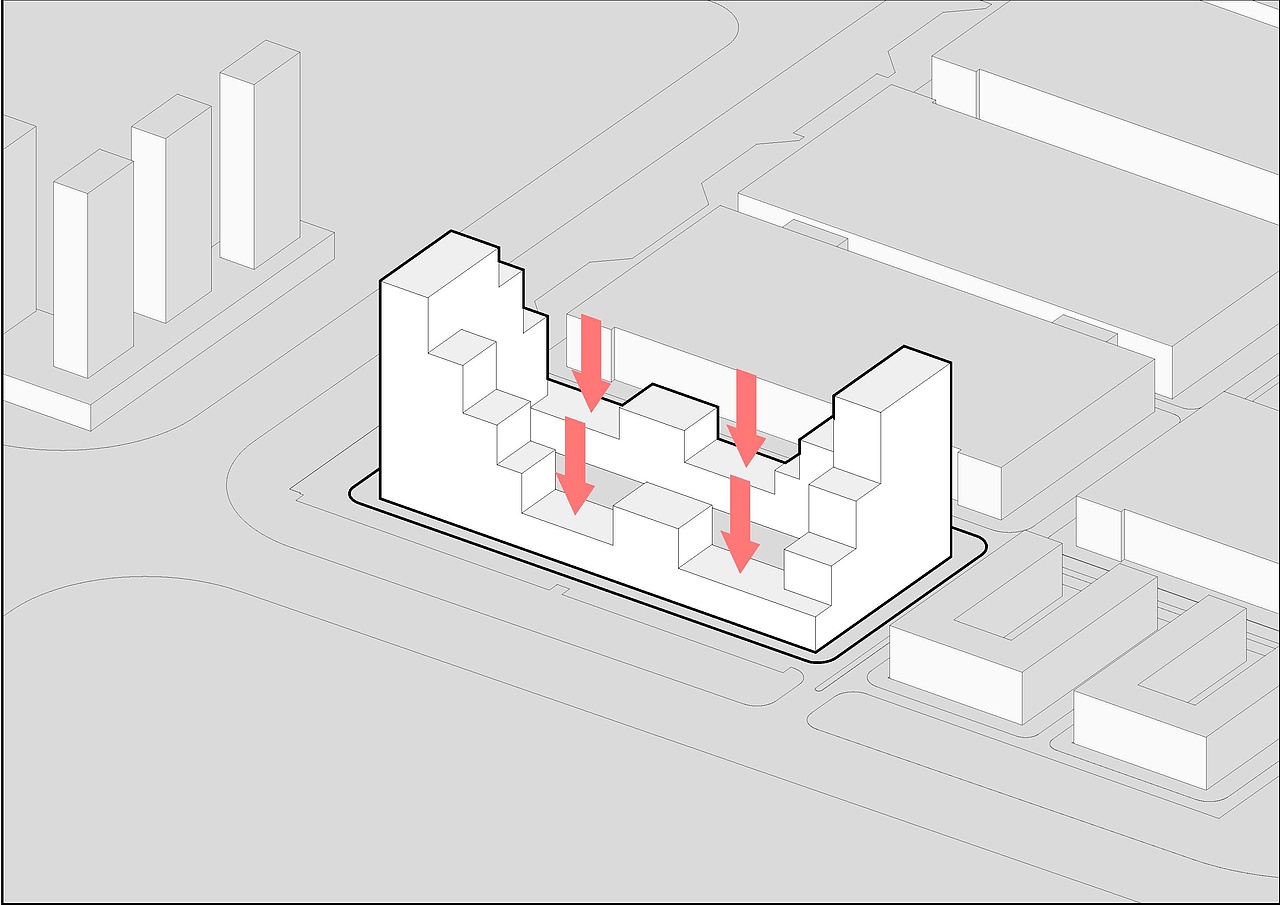 GEGD 建筑体块生成分析图