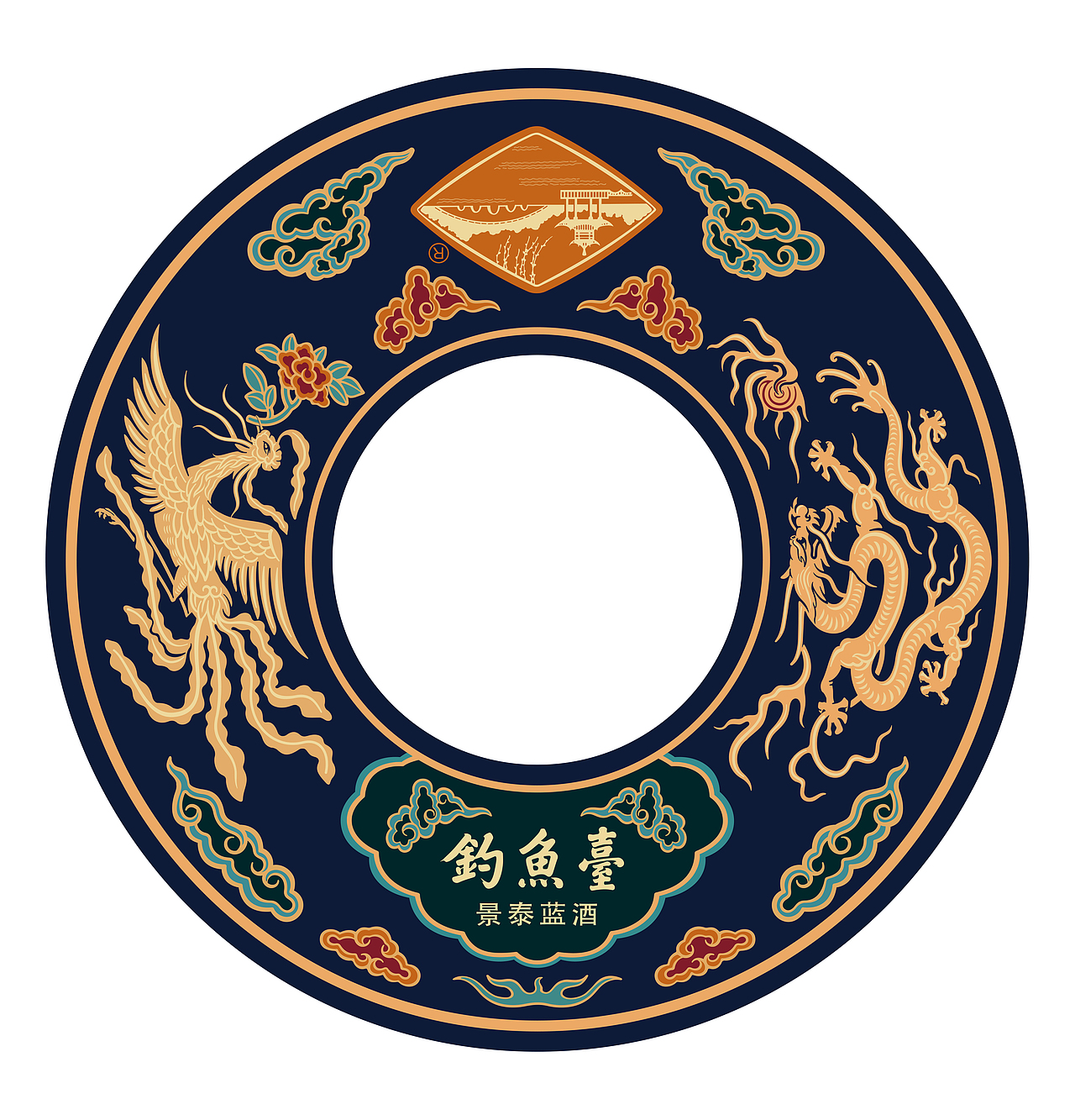 酒文化/白酒系列包装-钓鱼台景泰蓝定制酒包装设计（图ZMzIyNTI2NDk2） - 包装 - 站酷设计师回见孙悟空原创素材 - 站酷ZCOOL