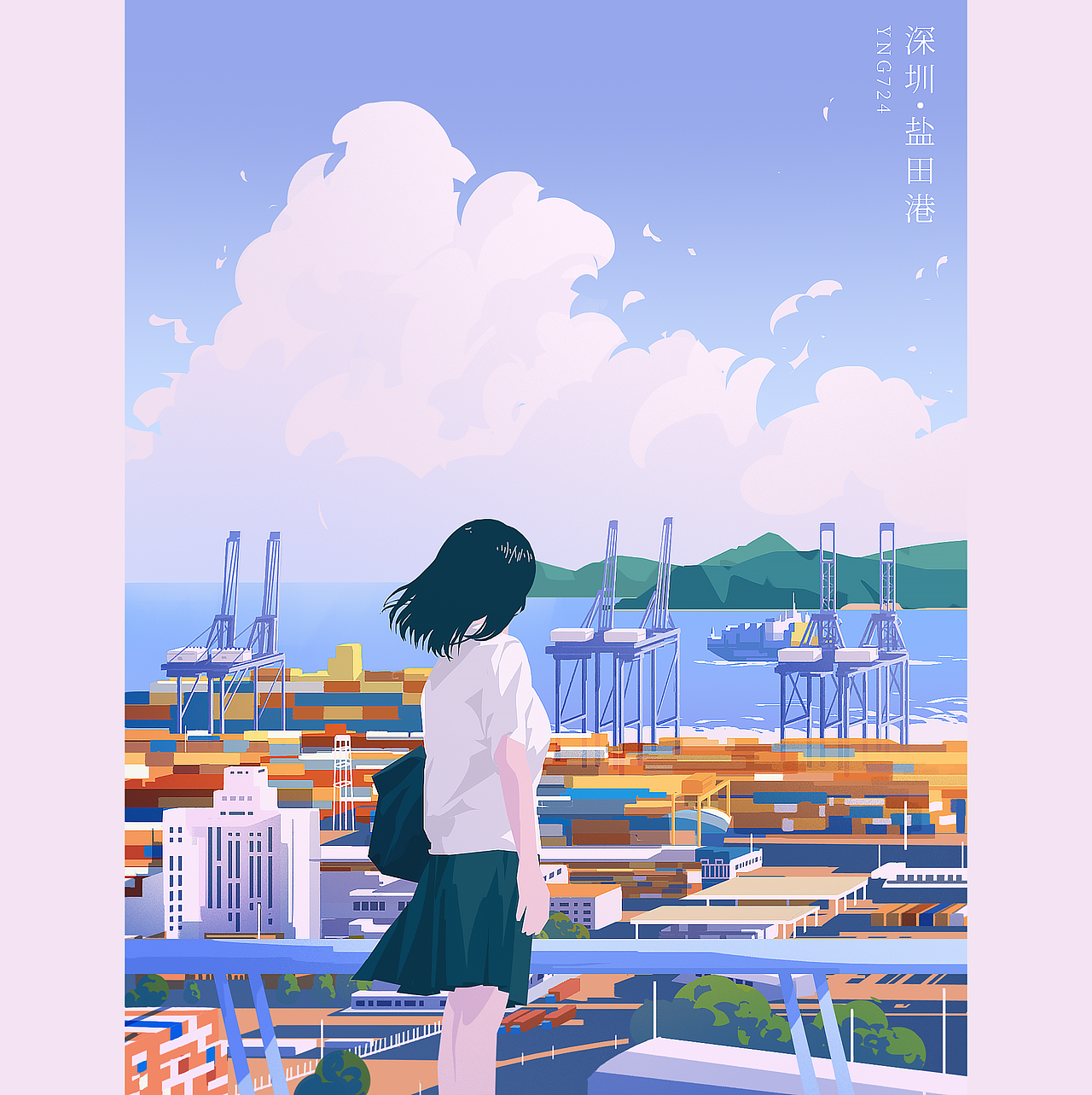 深圳系列插画合集（图ZMjk5NzY0OTcy） - 商业插画 - 站酷设计师YNG724原创素材 - 站酷ZCOOL