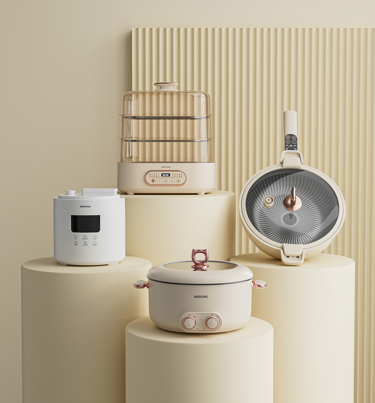 MODONG PART 4 | 近期小家电KV渲染图（图ZMzQ5NjAyNTA0） - 产品 - 站酷设计师Jooooojo原创素材 - 站酷ZCOOL