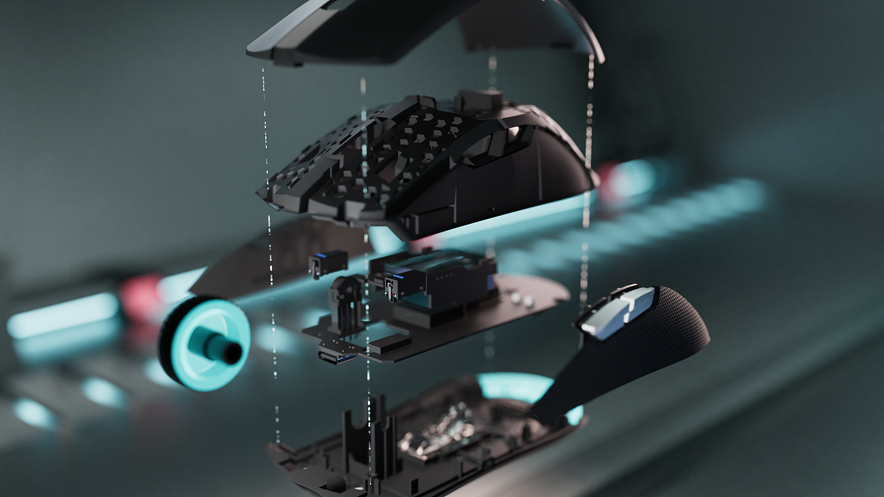 HECATE漫步者电竞-G4Mpro无线三模电竞鼠标