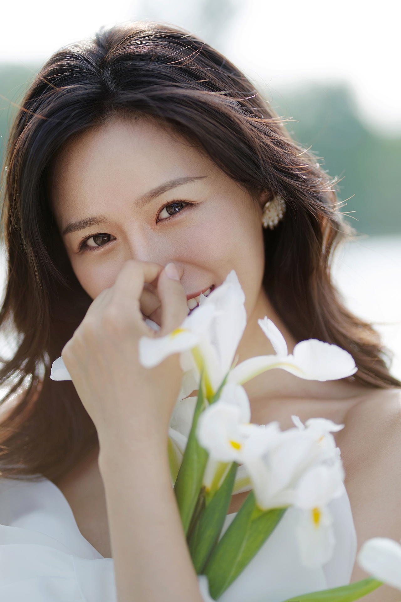 爱在浪漫的草坪上,电影故事感婚纱照