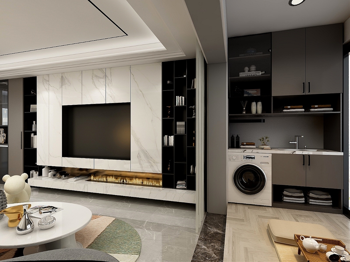 郑州别墅装修设计现代简约风格