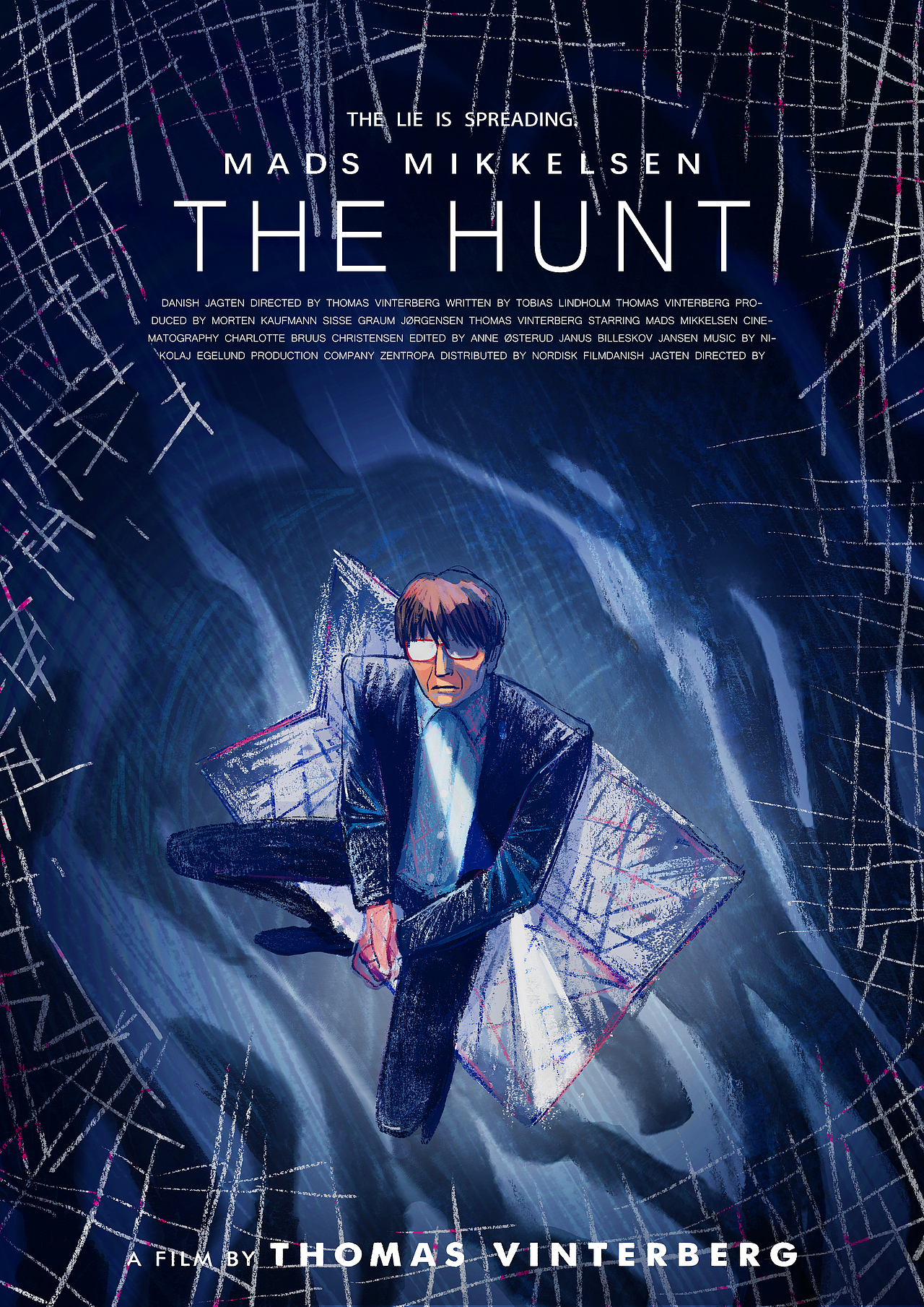 《 the hunt 》狩猎 电影海报设计