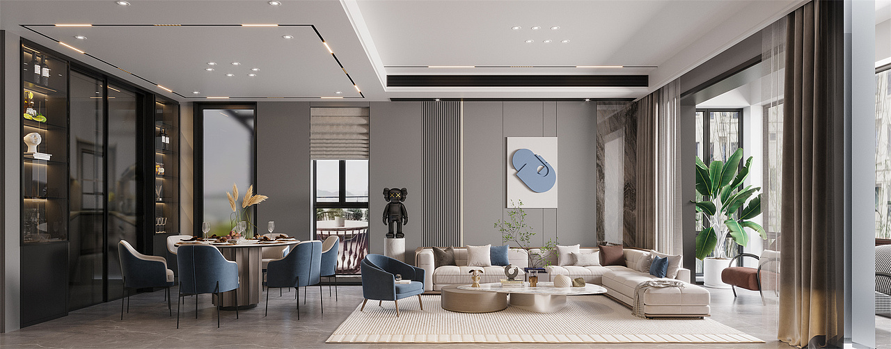 现代设计,于精致优雅守护宜然栖居时刻