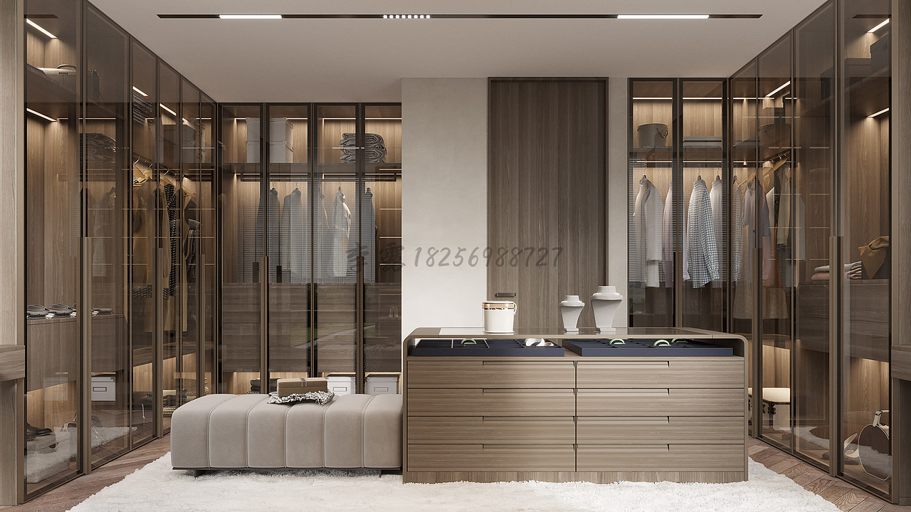 -蓝山九悦轻奢别墅效果图案例