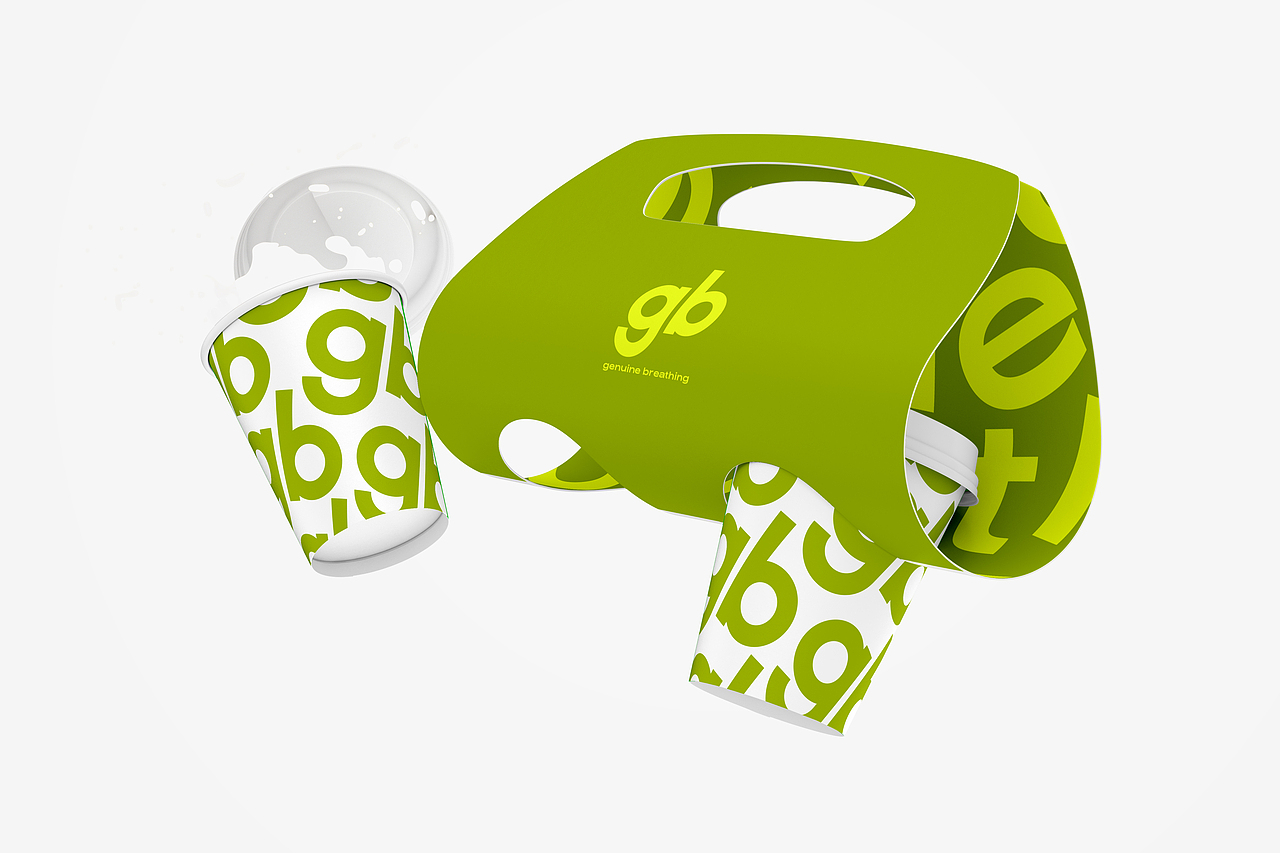 genuine breathing品牌设计及视觉设计