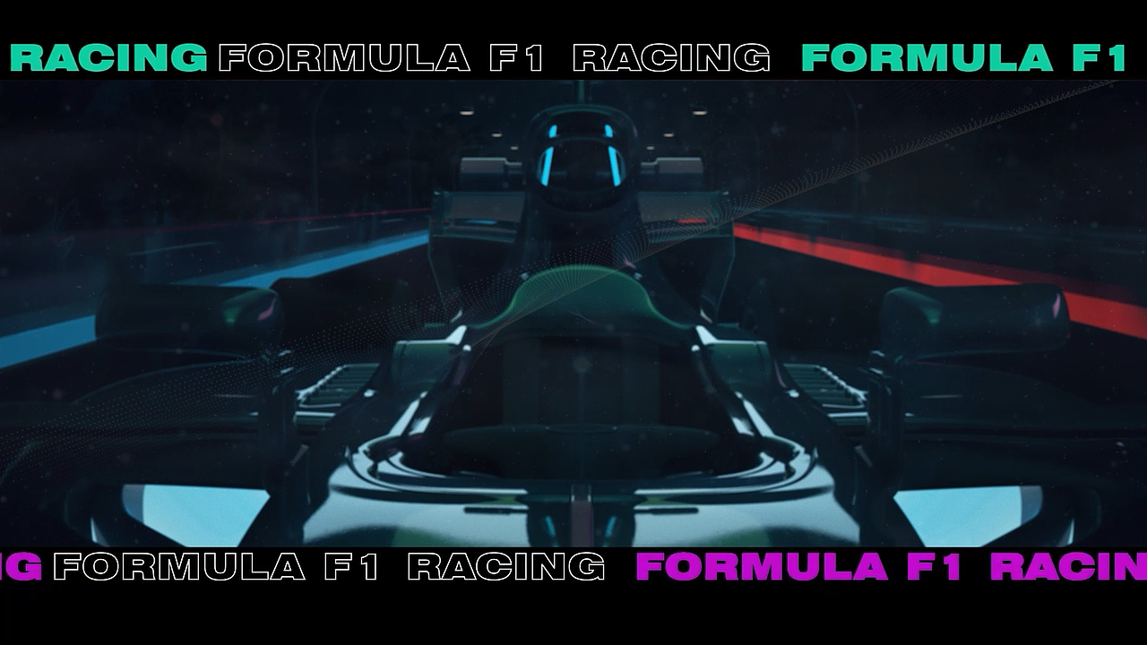 F1赛车影视片头分镜制作渲染