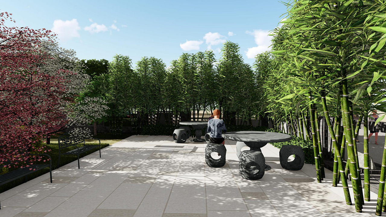 社区活动中心景观设计案例