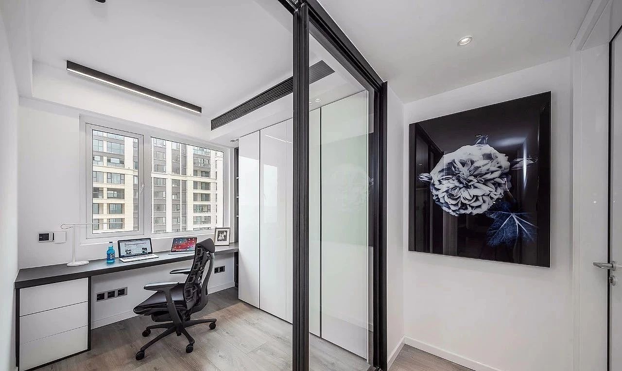 120平高级简约风，精致的三口之家