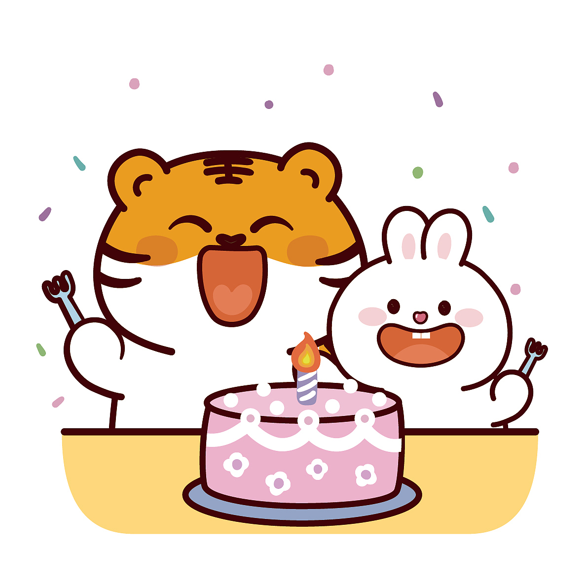 萌萌星球生日快乐 祝你生日快乐（图ZMzY3NTUzNTEy） - 商业插画 - 站酷设计师阿茹生肖IP原创素材 - 站酷ZCOOL