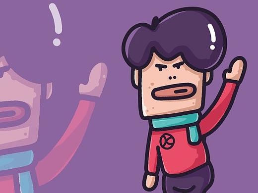 骚马表哥GIF表情包 已上线 ipad+procreate创作