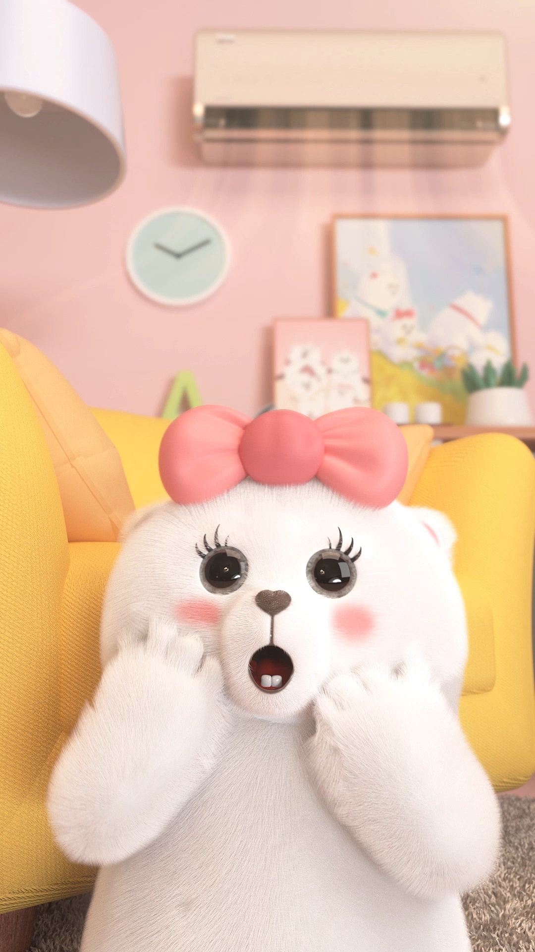 美的熊小美一家冬日寒潮篇