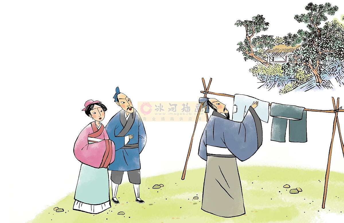 国学蒙学三字经千字文声律启蒙儿童插画（图ZMjQ1MDE1Mjc2） - 儿童插画 - 站酷设计师汉图文化公司原创素材 - 站酷ZCOOL