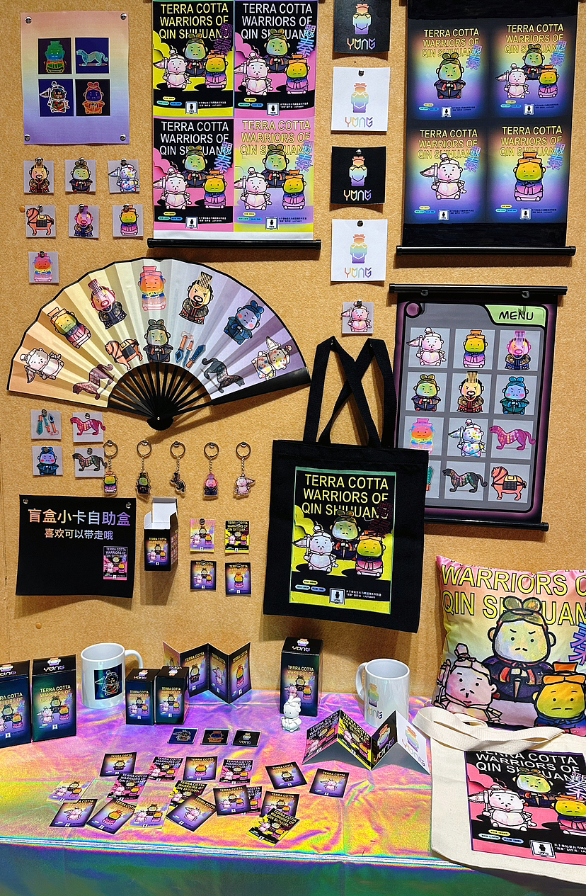 秦始皇兵马俑系列盲盒--《观秦》（图ZMzY0MzQ4MjI4） - IP形象 - 站酷设计师番茄neoma原创素材 - 站酷ZCOOL