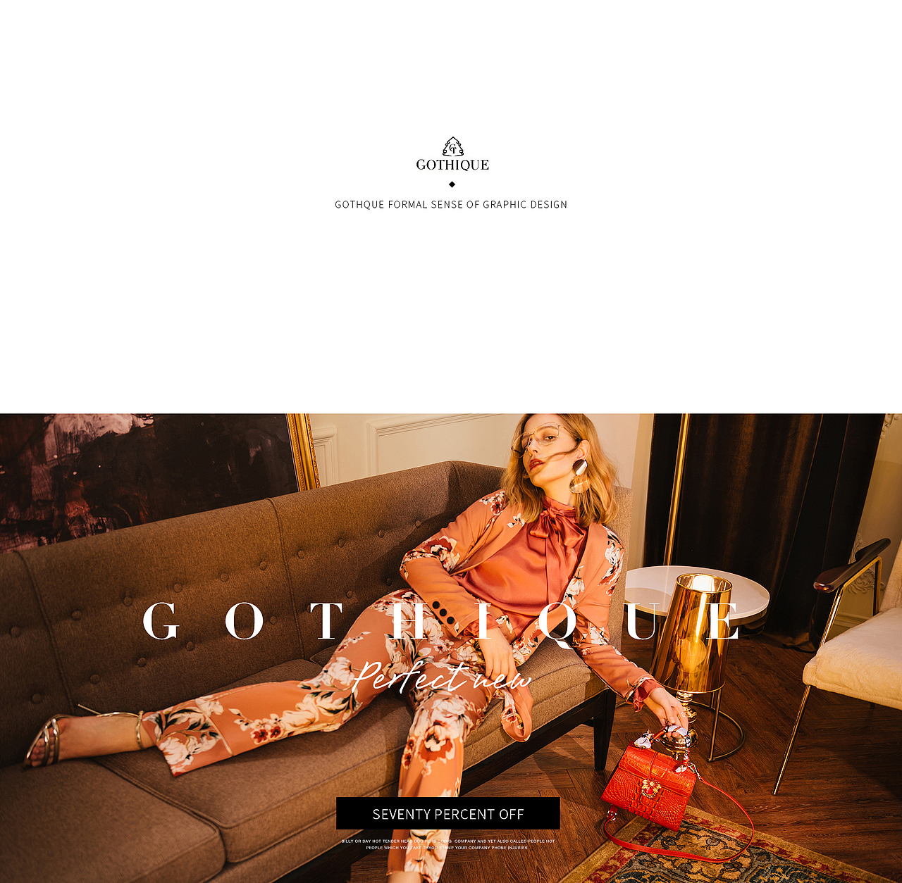 Timing/Gothque轻奢类目品牌视觉形象设计