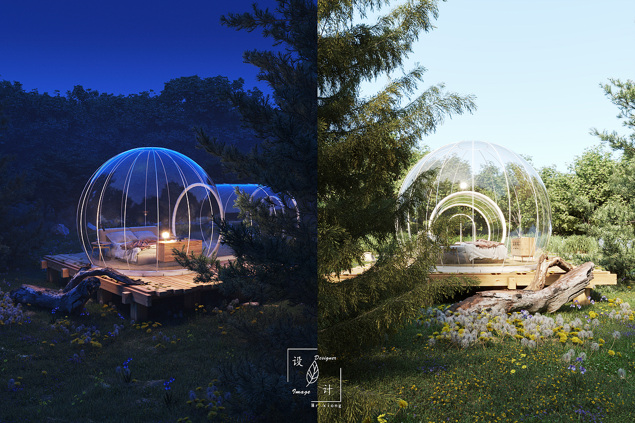 泡泡屋 Hotel Bubble iceland（图ZMjA3OTY1MzAw） - 建筑/空间 - 站酷设计师九日川原创素材 - 站酷ZCOOL