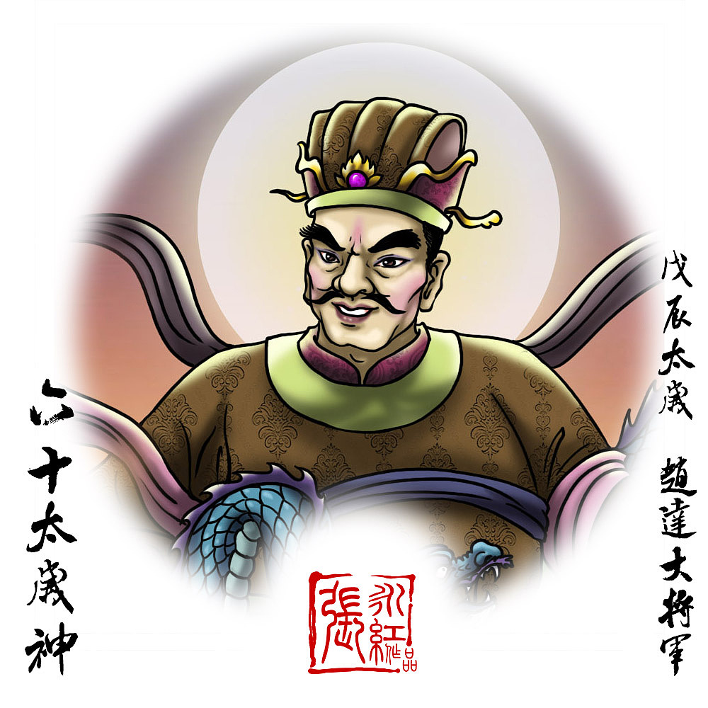 戊属土  辰属土  戊辰太岁 赵达大将军